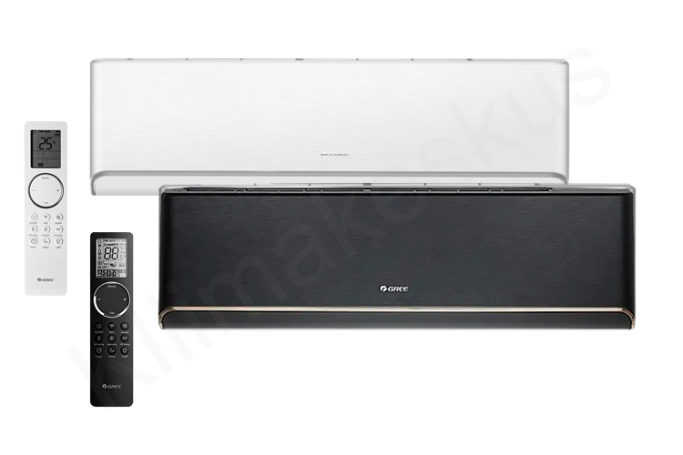 Gree Airy GWH09-12-18-24AVCXB-K6DNA1B_indoor_remote_white_black
