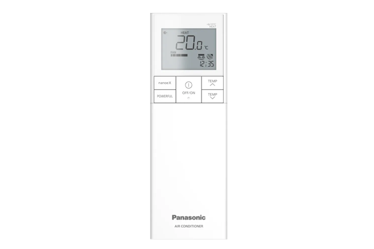 Õhksoojuspump Panasonic HZ25_35ZKE_remote_white