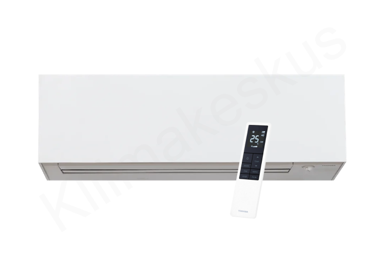 Õhksoojuspump-Toshiba-Arctic-White-RAS-B25-35S4KVPG-ND-indoor-remote